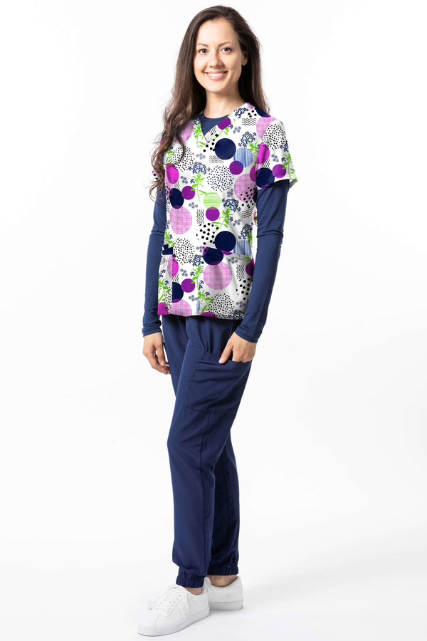 1458WH-Abstract hand dot