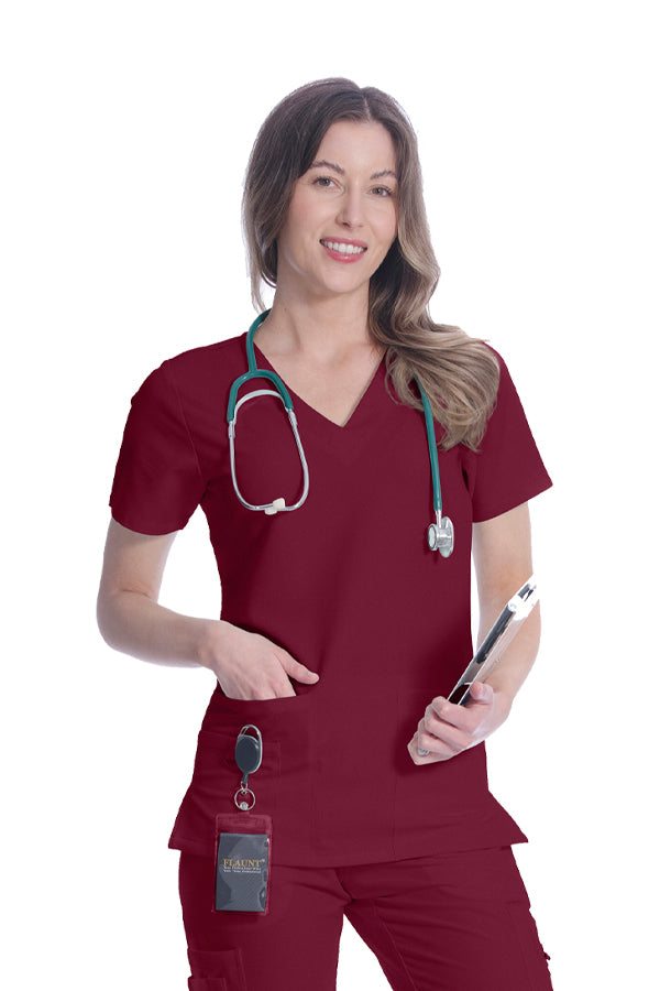 Flaunt 3600 Women's Scrub Top